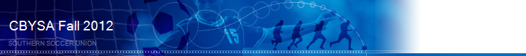 CBYSA Fall 2012 banner